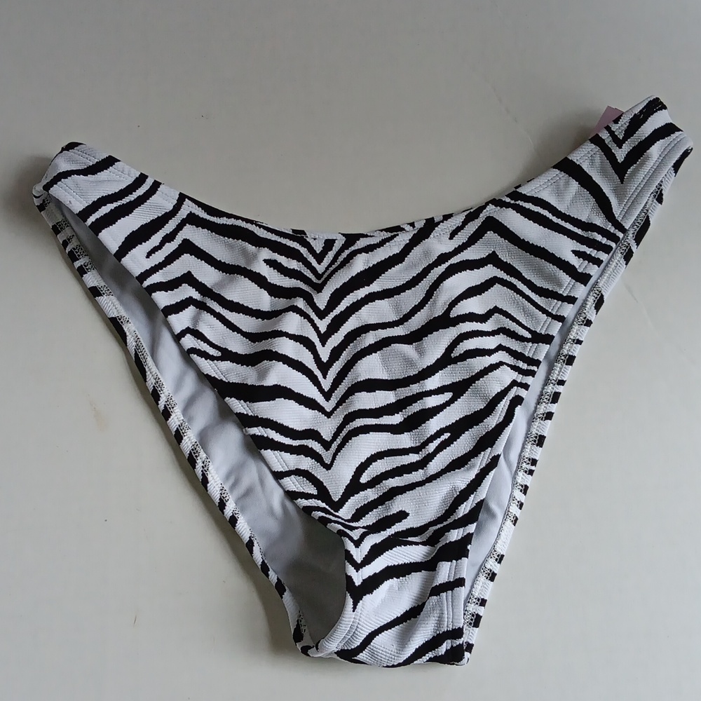 Zebra Print Bikini Bottom